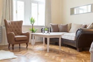 TV, Netflix, streaming services - NEW Romantic Design Flat in Centre (Prague)