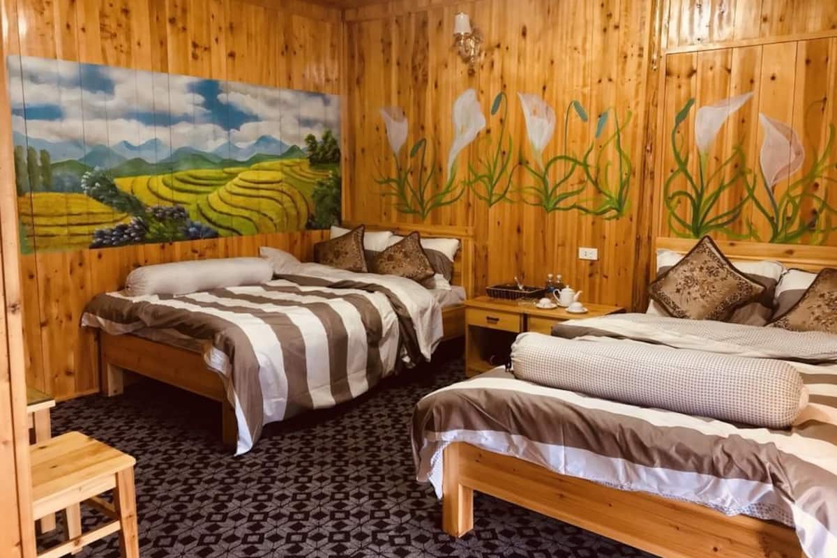 Deluxe Twin kamer, uitzicht op tuin | Een bureau, gratis wifi