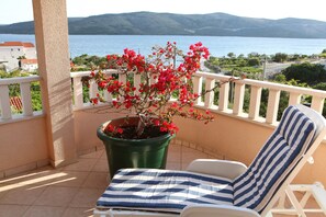 Apartament Deluxe, 2 dormitoris, vistes al mar | Balcó