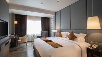 Minibar, coffres-forts dans les chambres, décoration personnalisée