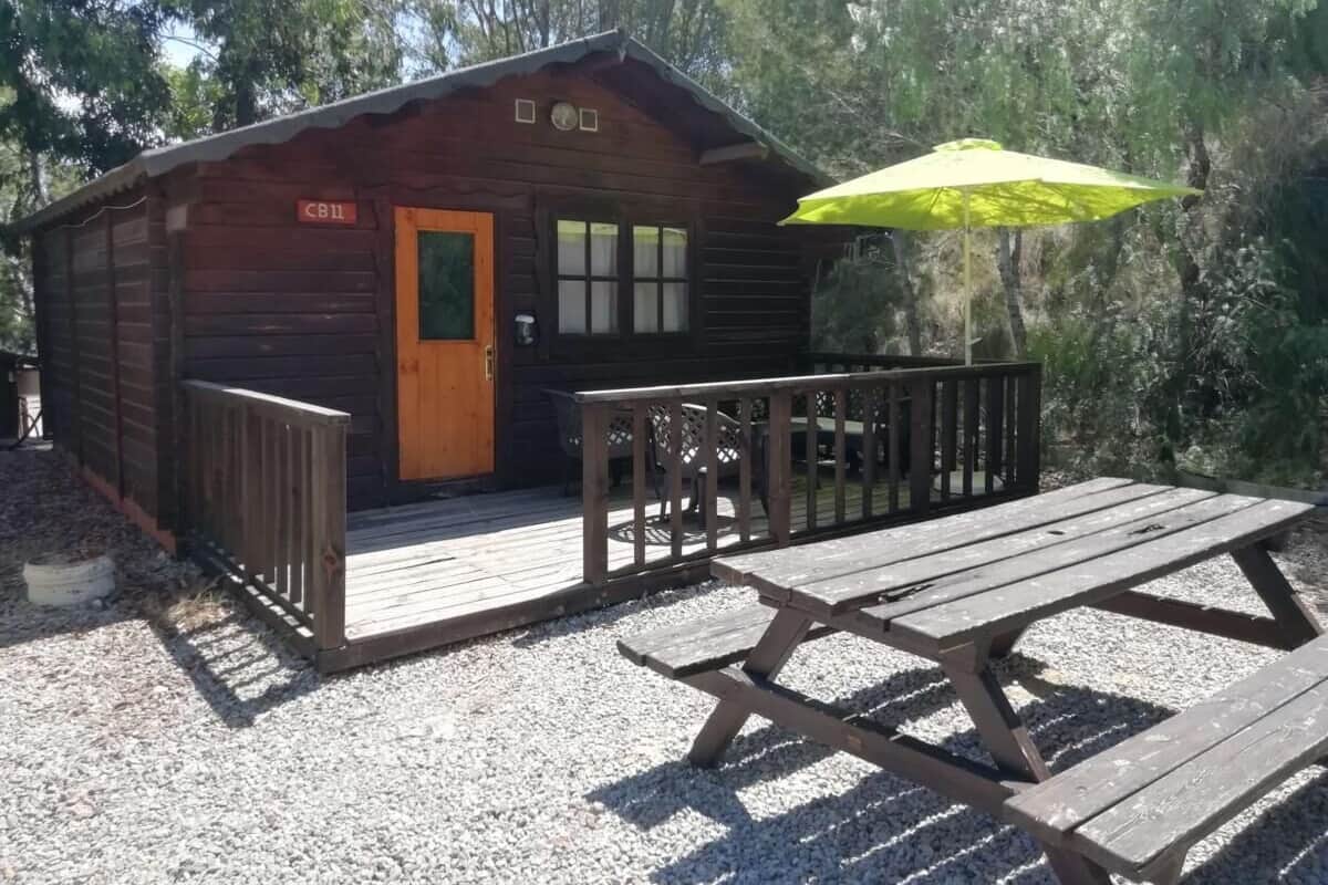Comfort Cabin, Multiple Beds, Non Smoking | Terrace/patio