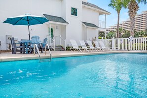 Una piscina climatizada