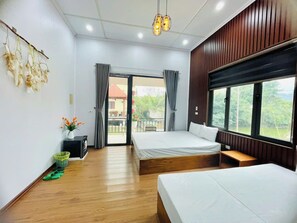 特色双床房 | 迷你吧、办公桌、笔记本电脑工作区、隔音