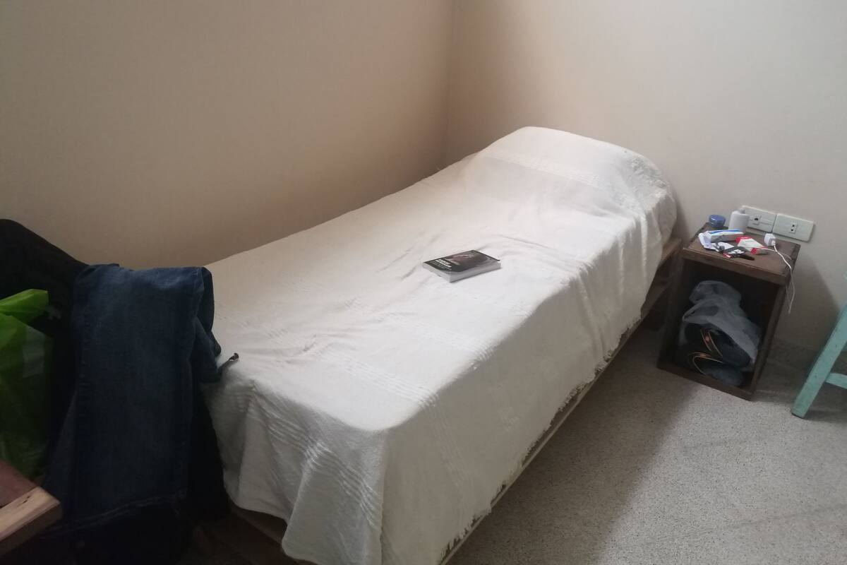 Blackout curtains, free WiFi, bed sheets