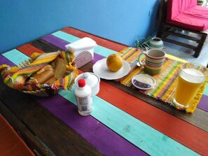 Free daily full breakfast