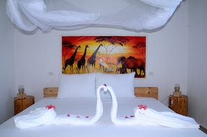 Blackout curtains, bed sheets - Maisha Marefu Apartments (Kiwengwa)