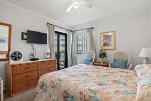 2 chambres, fer et planche à repasser, accès Internet