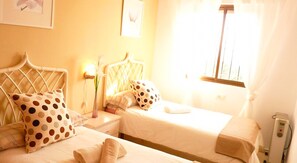 3 habitaciones, wifi y ropa de cama 