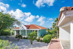 Fassade der Unterkunft