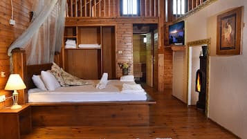 Suite estudio Deluxe, 1 habitación, para no fumadores | Cunas gratuitas, wifi gratis y ropa de cama