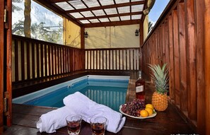 Superior Cabin, Non Smoking | Private pool - Maya Cabins (Ramot)
