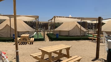 Comfort Tent, Shared Bathroom