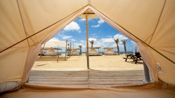 Unclassified image, 1 of 43, button - Betzet Beach Campsite (Mateh Asher)