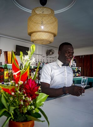 Bar (on property) - Hotel Petit Brussel (Lomé)