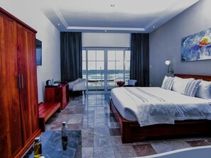 Deluxe-Doppelzimmer, 1 King-Bett, Nichtraucher, Strandblick