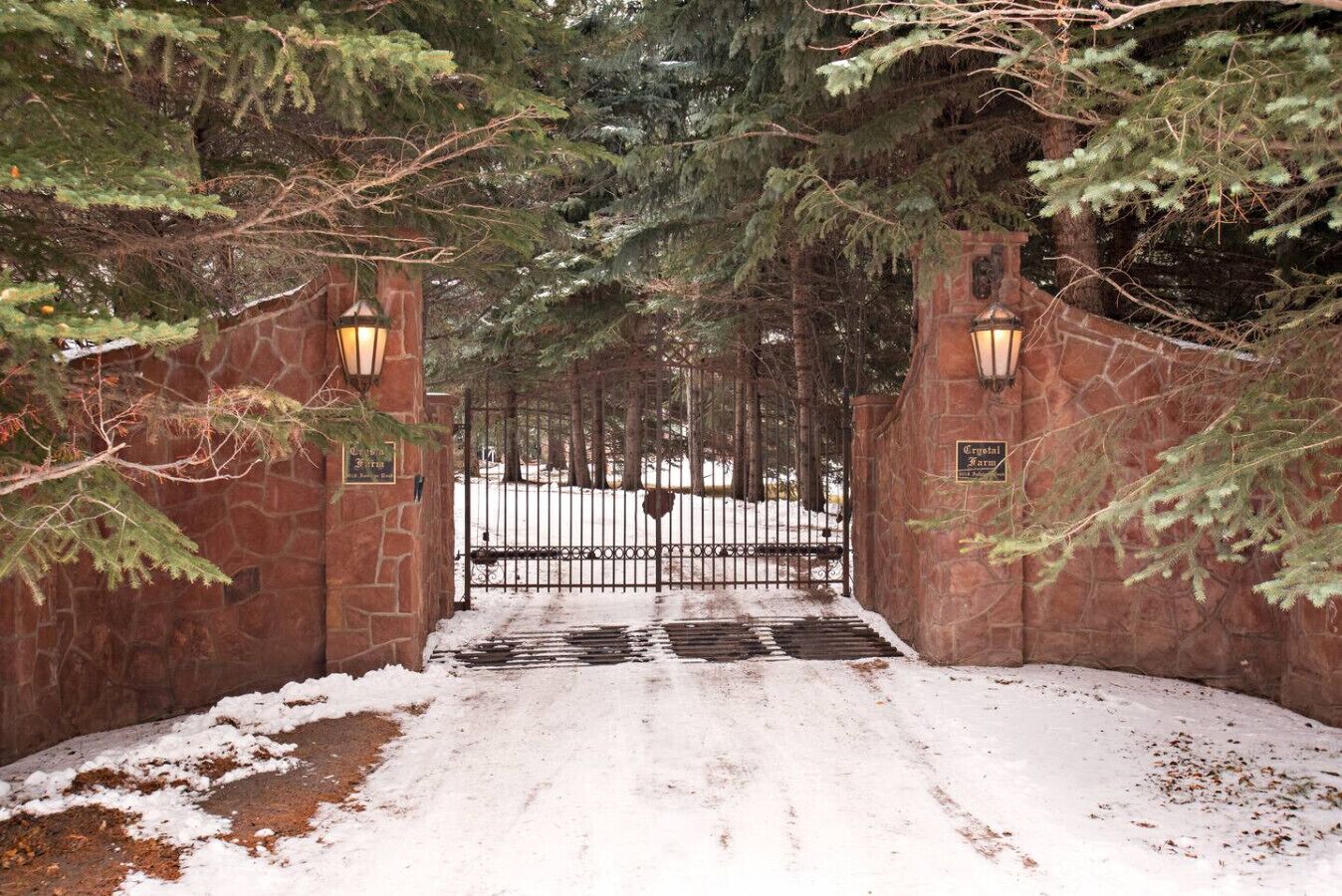 Enceinte de l’hébergement