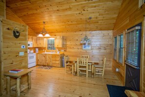 Interior - NEW HOTTUB! 1/4/25 Walk to town, EV Charger, In the Woods (Helen)