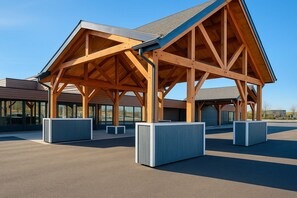 Fassade der Unterkunft