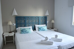 2 slaapkamers, een kluis op de kamer, een strijkplank/strijkijzer