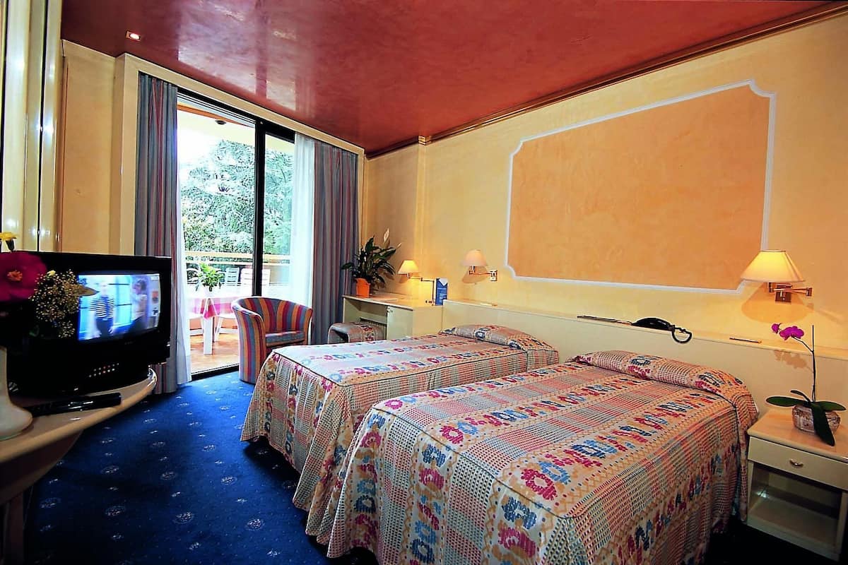 Standaard kamer, 1 twee- of 2 eenpersoonsbedden, niet-roken | Een kluis op de kamer, verduisterende gordijnen, geluiddichte muren