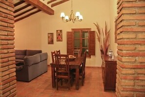 Dining - Casas de Cantoblanco 2, private pool, for 6 people (Viñuela)