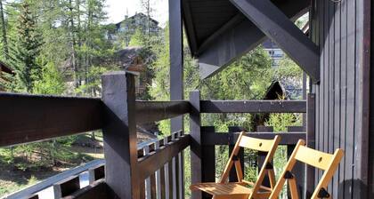 Studio calme pied de pistes, 4 couchages, Risoul 1850