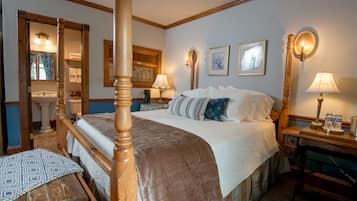 Room, 1 Queen Bed, Non Smoking (Room # 1 upstairs) | Individually decorated, individually furnished, free WiFi, bed sheets