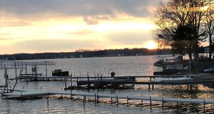 Belle Vie on Portage Lake great for families or groups of friends