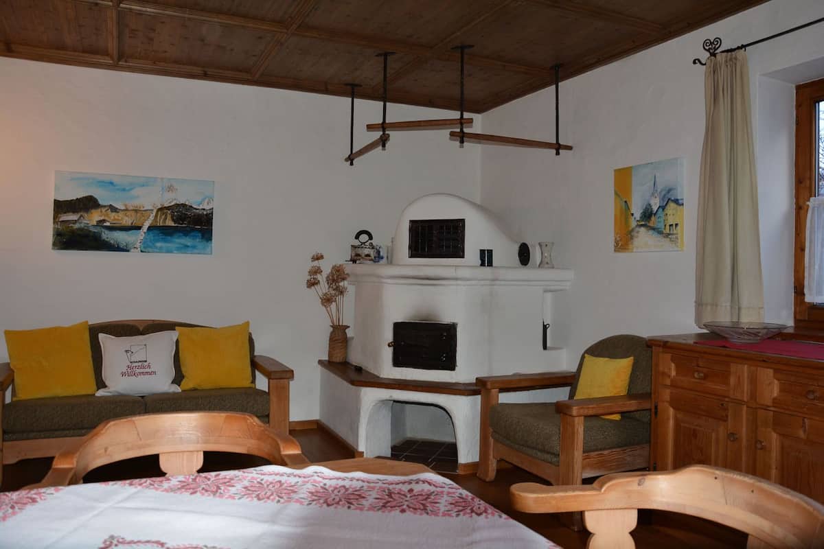 Apartamento (Hahnekamm) | Zona de estar | Una Smart TV, Netflix, películas de pago, suelo radiante