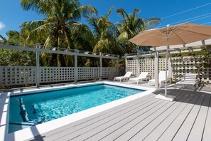 Una piscina climatizada