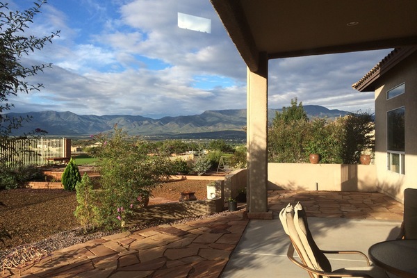 Enjoy Sunset and stars from Patio