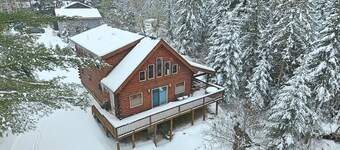 Beautiful Log Home NINJA 7086056