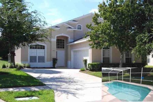 ÉTOURDISSANT! Maison de vacances près de Disney et Orlando avec piscine privée chauffée!