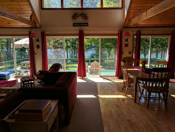 TV, video games, DVD player, table football