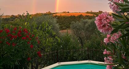 Lovely Barn with Private Poolnear San Gimignano, between Florence and Siena.