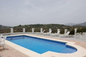 Alberca al aire libre 