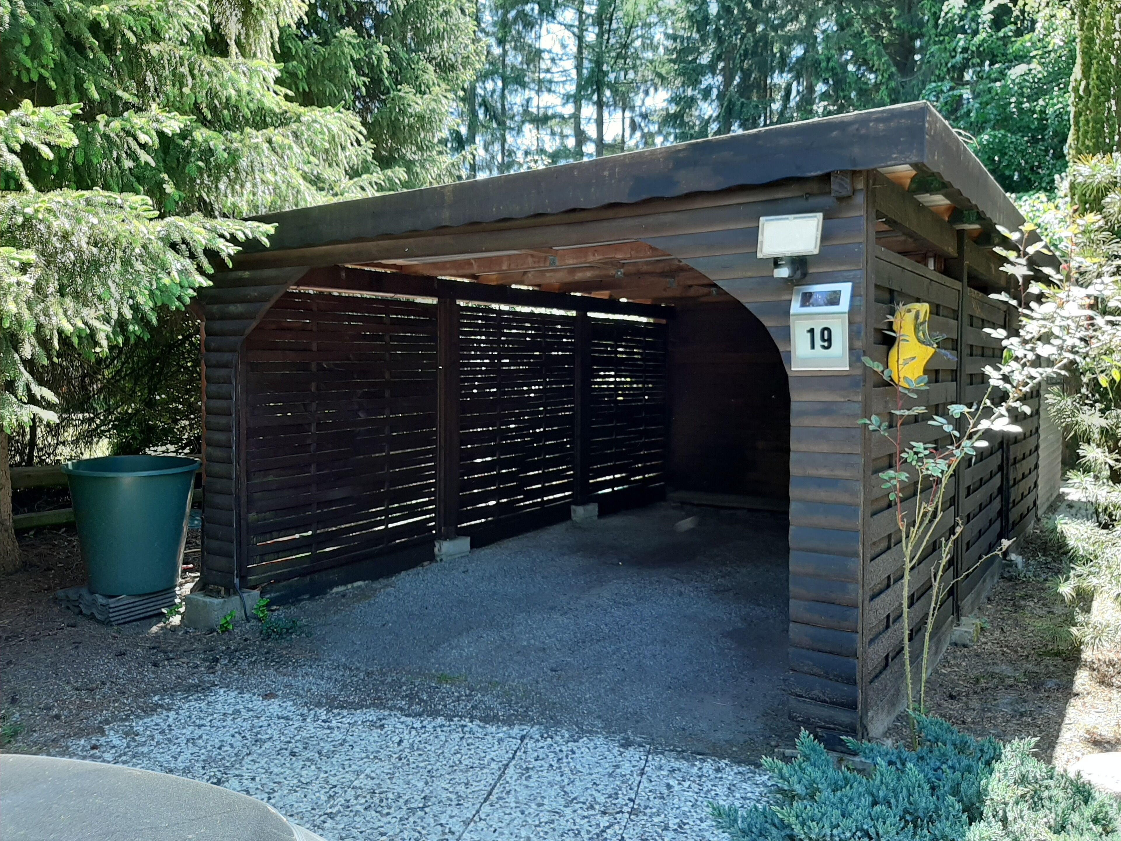 Enceinte de l’hébergement