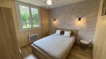 2 chambres, fer et planche Ă repasser, lit parapluie, Wi-Fi gratuit