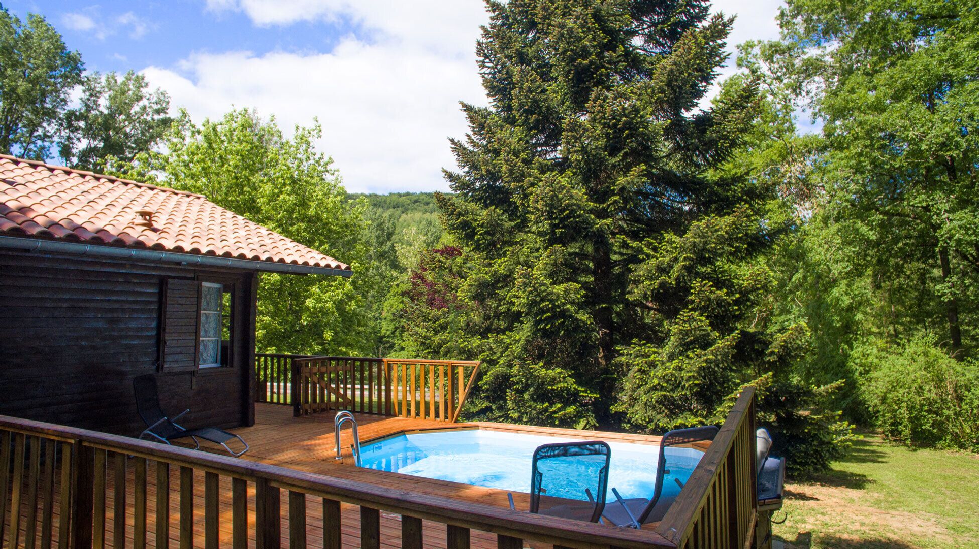 Piscine chauffée