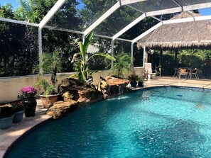Beheizter Pool