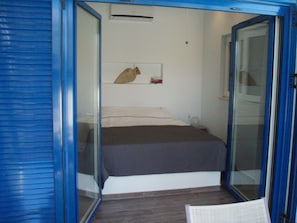 2 bedrooms, iron/ironing board, free WiFi, bed sheets - villa fully equipped with swimming pool and sea view and 360 °  (kamilari)