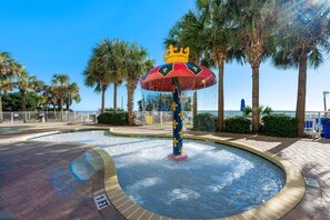 Indoor pool, outdoor pool - BEACHFRONT-Remodeled 200 + 5-star reviews-  Best LOCATION  River- 6th Floor  (Myrtle Beach)