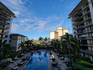 Outdoor pool, a heated pool - Luxury Ko Olina Beach Villa Ocean View steps frm White Sand Beach (Ko Olina)