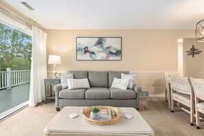 TV, fireplace, DVD player