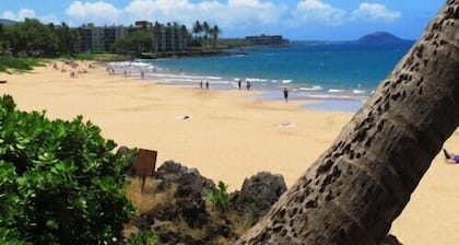 Unit 411, fantastinen merinäköala, moderni 2BR / 2BA South Kihei, ranta, uima-allas, surffaus