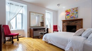 4 habitaciones, escritorio, wifi gratis y ropa de cama