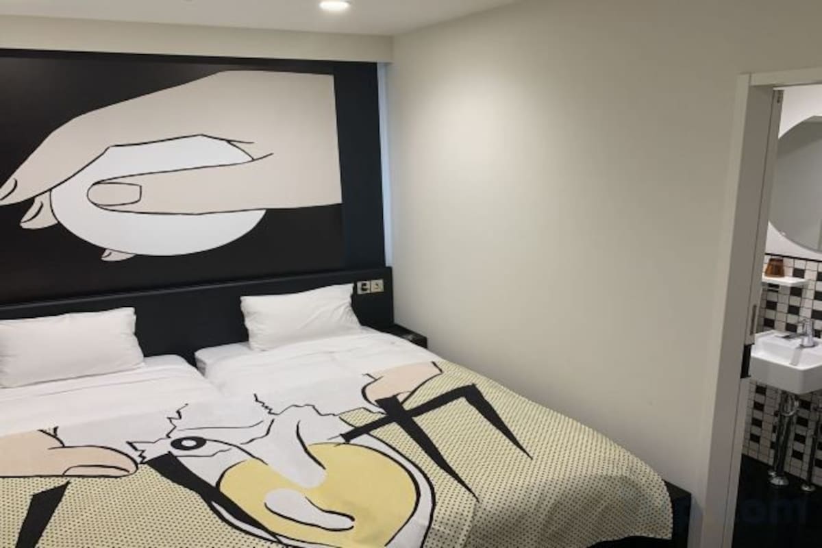 Down comforters, iron/ironing board (on request), WiFi (free)