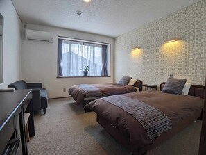 Standard Room | Down comforters, desk, blackout drapes, soundproofing - White Tree Lodge (Shinano)