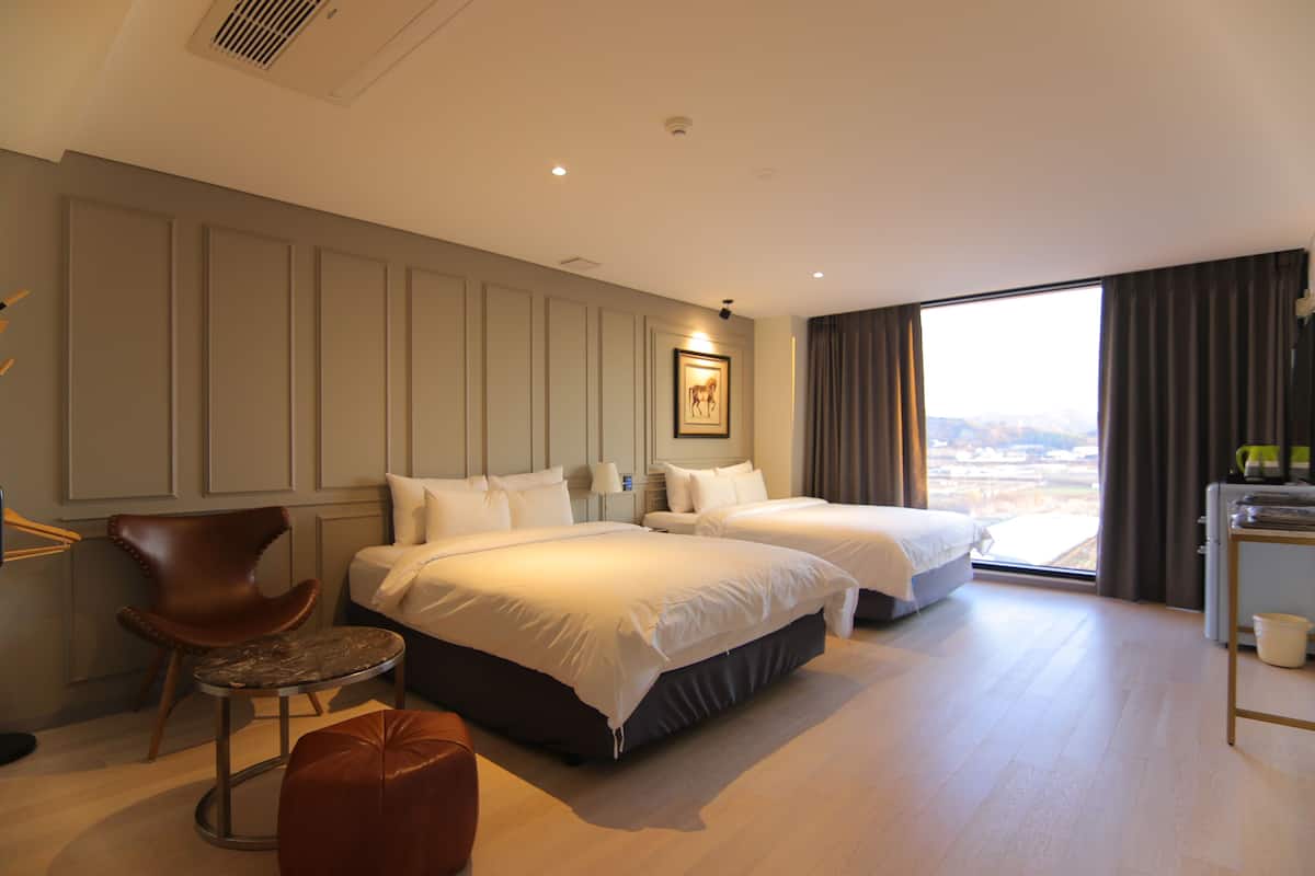 Chambre Deluxe avec lits jumeaux | 1 chambre, literie de qualité supérieure, couette en duvet d'oie