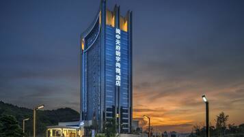 Front of property - evening/night